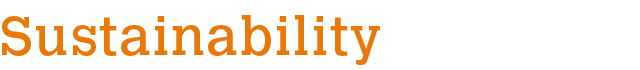 Sustainability